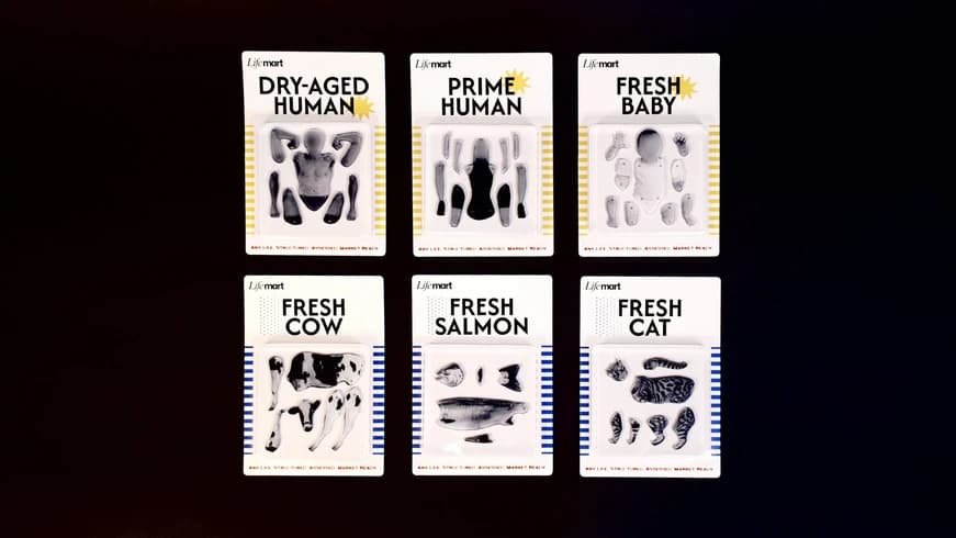 Packaged human and animal products