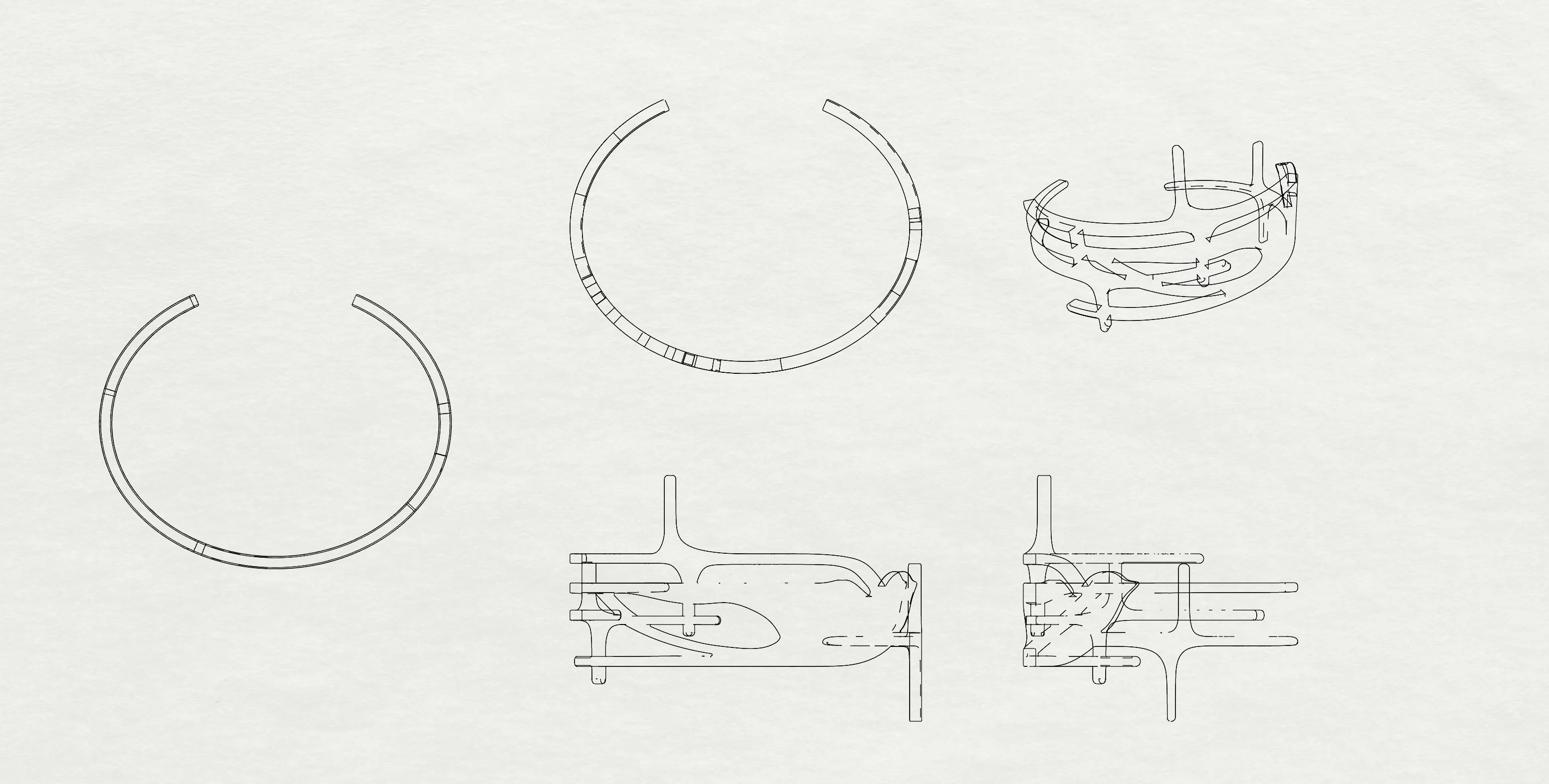 Swallow Arc Bracelet image 2