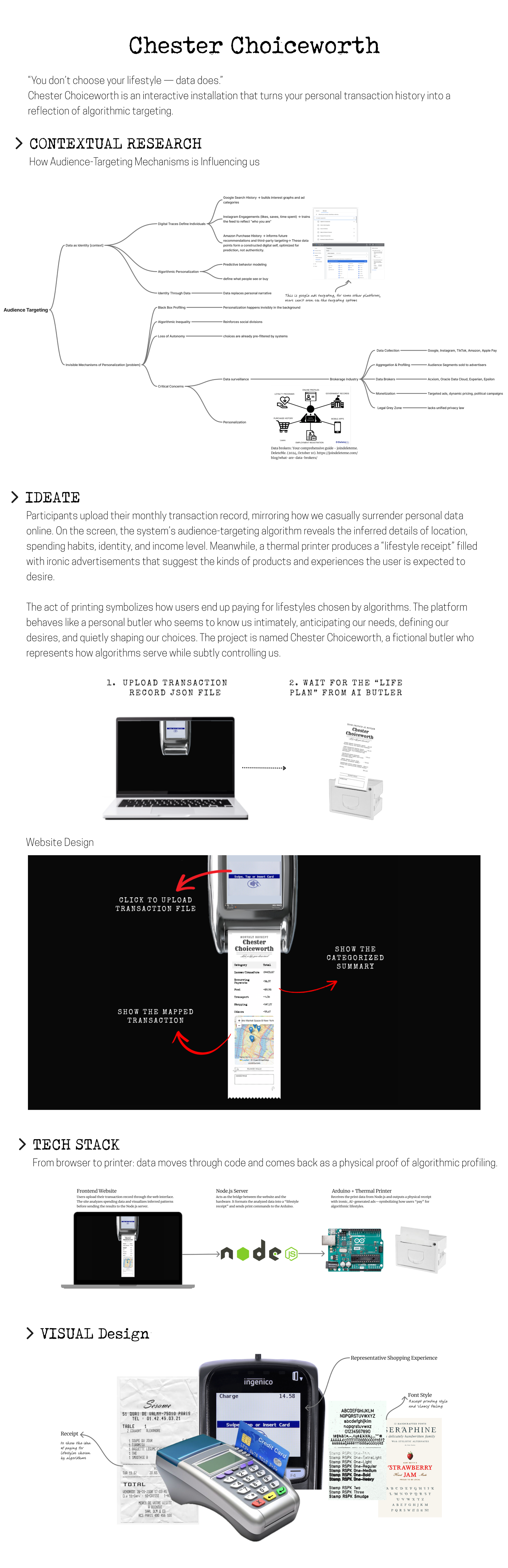Research of Chester Choiceworth